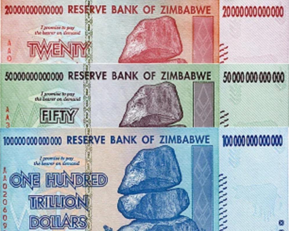 Hyperinflace v Zimbabwe a její počátek